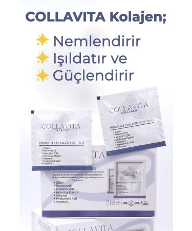 Collavita Collagen Collavita Hydrolyzed Collagen-ceramide Type 1 and Type 3 Collagen 30 Sachets - Buy Online on GoSupps.com