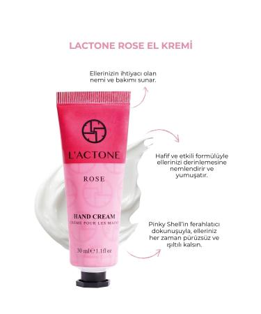 L'ACTONE Hibiscus Strawberry & Rose & My Way Hand Cream Set of 3 30 ml / Hand Cream - Buy Online on GoSupps.com