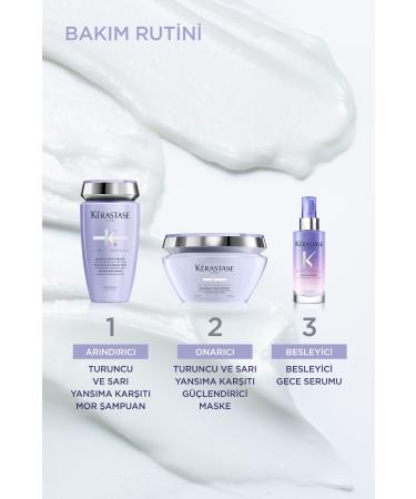 Kerastase Moisturizing Night Care Serum For Treated Blonde Hair 90 ml Demb.1050 - Buy Online on GoSupps.com