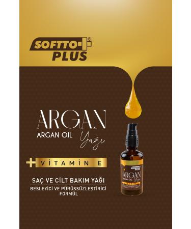 Softto Plus Argan Oil E-vitamin 50 ml - Buy Online on GoSupps.com