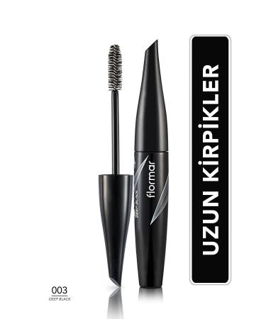 Flormar Volume Separating Lashes One by One Lengthening and Volumizing Mascara Black 001 eleg.3211