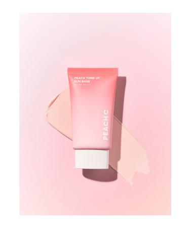 Peach C Tone Equalizing Brightening Sun Cream Tone Up Sun Base SPF50+ PA++++ 50ml - Buy Online on GoSupps.com