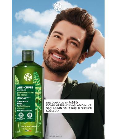 Yves Rocher Strengthening Volumizing Shampoo For Every Wash Against Hair Loss-300 ml eleg.2774 - Buy Online on GoSupps.com