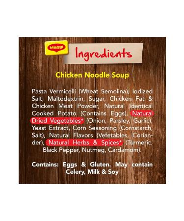 Maggi Chicken Noodle Soup 60G * Set of 12 Quick Soup - Buy Online on GoSupps.com