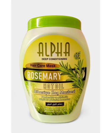 Alpha Rosemary Hair Mask 1000ml Moisturizes and gives a smooth and strong appearance.