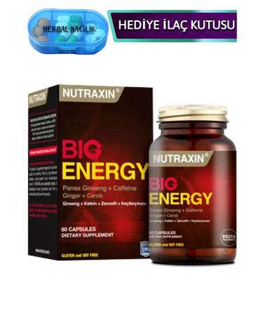 Nutraxin High Energy - 60 Tablets High Energy Supplement