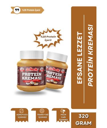 Gelincik Breakfast Spreadable Additive-Free 320gr Special Production Protein Cream Contains 28gr in 100gr