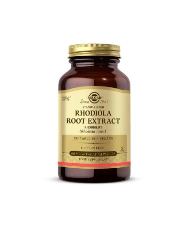 Solgar Rhodiola Root Extract 60 Capsules