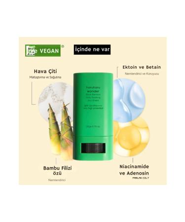 HaruHaru Black Bamboo Daily Soothing Sun Shield Stick - Buy Online on GoSupps.com