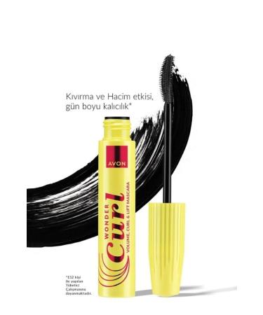 Avon Wonder Curl Volume Curling and Lifting Mascara Blackest Black