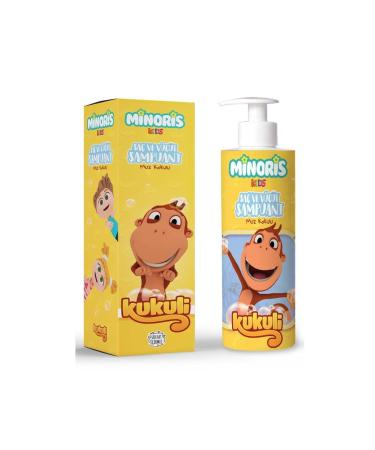 Minoris Kids Kukuli Organic Hair and Body Shampoo 220 ml