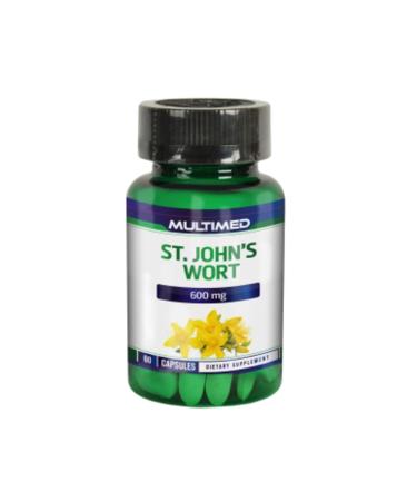 Multimed St. John's Wort St. John's Wort 60 Capsules 600 Mg