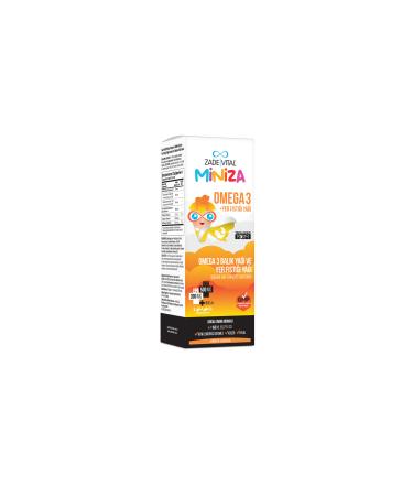 Zade Vital Miniza Omega 3 & Peanut Oil 150 M - Buy Online on GoSupps.com