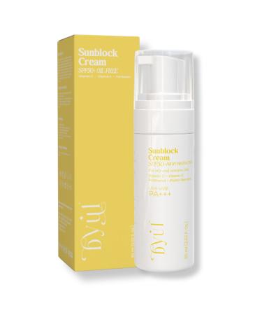 BYUL Sunscreen SPF50+ PA+++ UVA-UVB High Protection 60ML