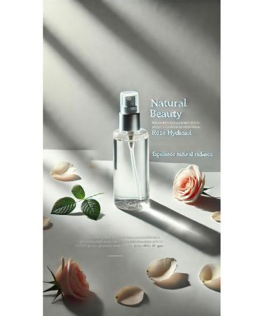 OKTIR Rose Water 100% Pure Rose Hydrosol Hair and skin serum tonic nourishing hair care skin care - Buy Online on GoSupps.com