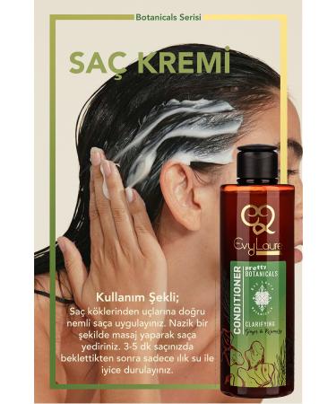 EvyLaure Ginger & Rosemary Conditioner | Purifying | Botanical | 225 ml - Buy Online on GoSupps.com