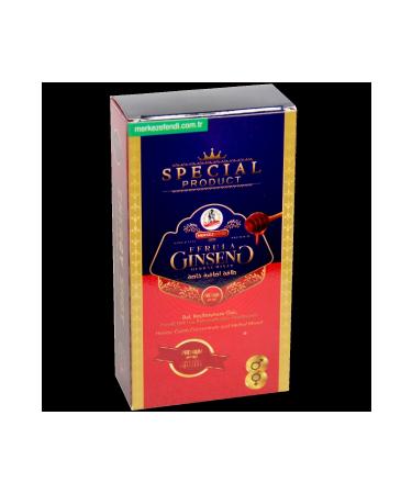 Merkez Efendi Mesir Paste Performance Series 43 Gr Ginseng and 5 Disposable Ferula Mesir Paste - Buy Online on GoSupps.com