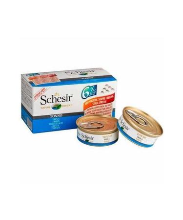 Schesir Multipack Tuna Cat Wet Food 6x50 gr