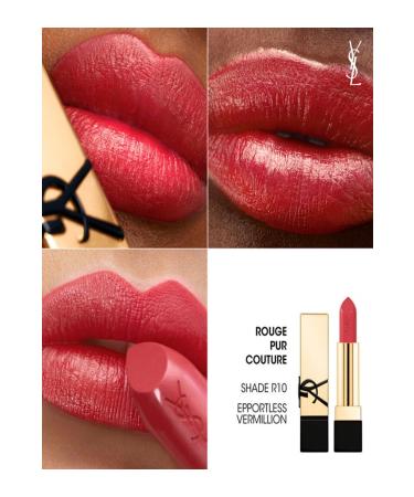 Yves Saint Laurent Rouge Pur Couture-Long Lasting Moisturizing Satin Finish Lipstick 3.8G Claret Red - Buy Online on GoSupps.com