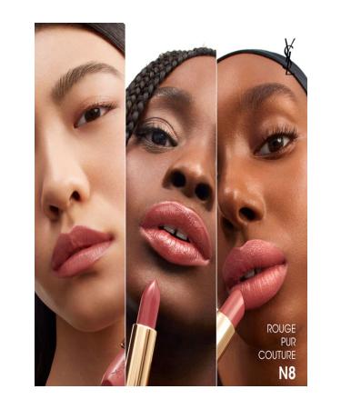 Yves Saint Laurent Rouge Pur Couture - Long-Lasting Moisturizing Satin Finish Lipstick 3.8G - Buy Online on GoSupps.com