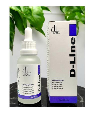 dl d line laboratories D Line Anti-aging Serum Collagen Supported Youthful Appearance Anti-Aging and Anti-Wrinkle Serum - Buy Online on GoSupps.com