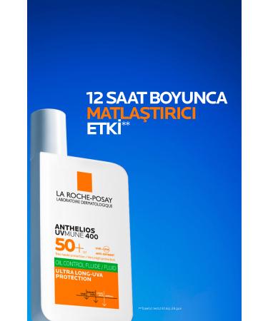 La Roche Posay Anthelios Uvmune400 SPF50+ Oil Control Sunscreen Cream - For Oily and Combination Skin - Buy Online on GoSupps.com