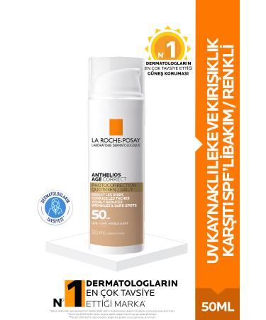 La Roche Posay Anthelios Age Correct Spf50 Tinted Concealer Face Sun Cream 50 ml