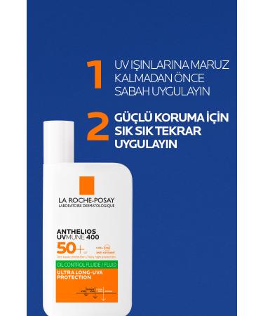 La Roche Posay Anthelios Uvmune400 SPF50+ Oil Control Sunscreen Cream - For Oily and Combination Skin - Buy Online on GoSupps.com