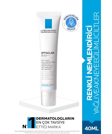La Roche Posay Effaclar Duo(+) Unifiant Tinted Moisturizing Light Cream 40 ml - Oily/Acne Prone Skin