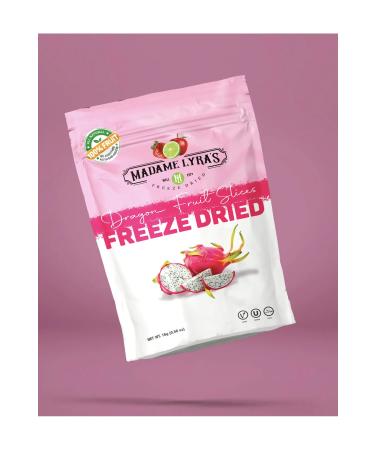 Madame Lyras 2-Piece Box * 16 gr Freeze Dried Fruit Tasting Apple Fruit White Dragon Fruit - Buy Online on GoSupps.com