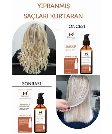 The Mirabelle Premium Intensive Keratin Repairing and Strengthening Leave-In Care Oil 100 Ml - Buy Online on GoSupps.com