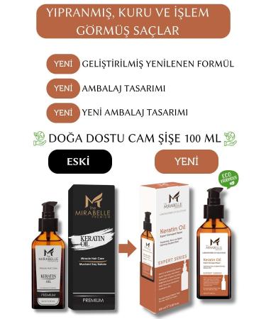The Mirabelle Premium Intensive Keratin Repairing and Strengthening Leave-In Care Oil 100 Ml - Buy Online on GoSupps.com