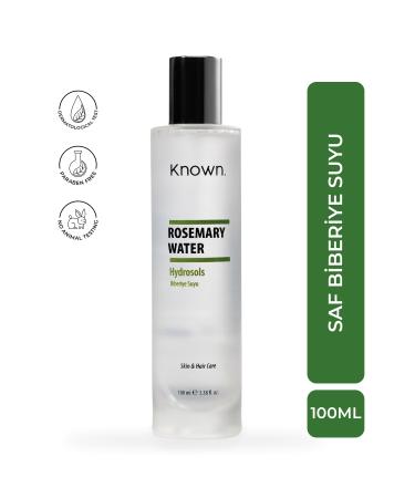 KNOWN. Pure Rosemary Water Hair Strengthener - Hydrosols
