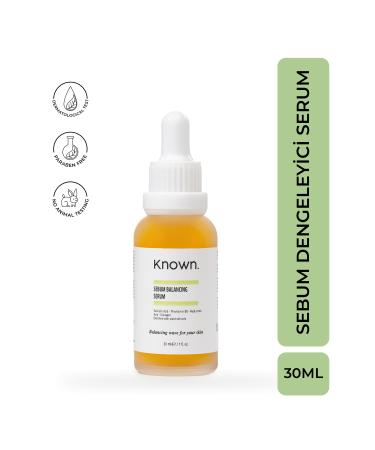 KNOWN. Sebum Balancing Serum 30 ml