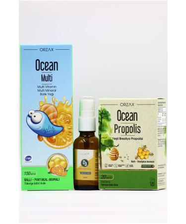 Ocean Multi Estellife D3 Spray and Ocean Propolis - Immunity and Vitamin Package