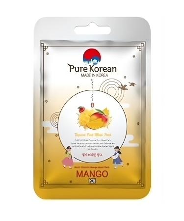 PURE KOREAN Multi-vitamin Mango Mask