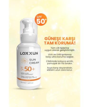 LOXXUN High Protection Sunscreen Spf 50+ - Buy Online on GoSupps.com