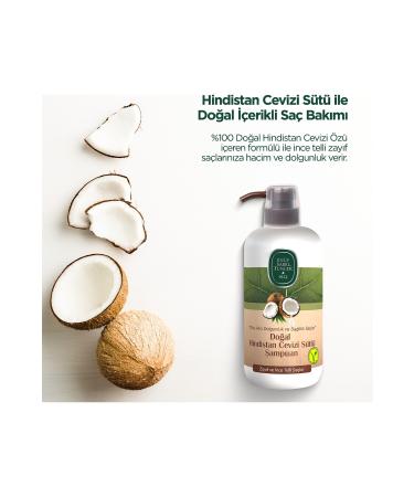 Ey p Sabri Tuncer Natural Coconut Milk Shampoo 600 ml - Buy Online on GoSupps.com