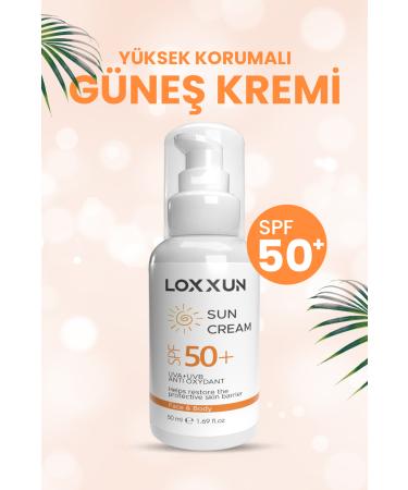 LOXXUN High Protection Sunscreen Spf 50+ - Buy Online on GoSupps.com
