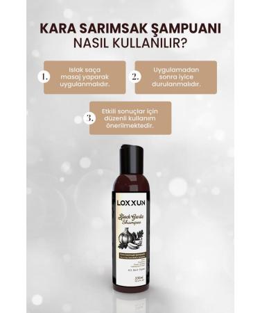 LOXXUN Black Garlic Shampoo - Buy Online on GoSupps.com