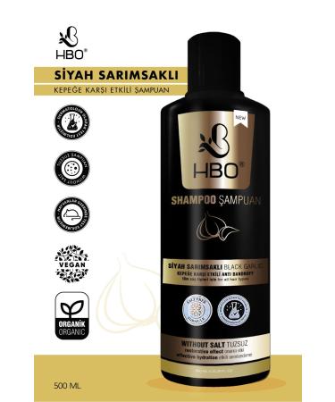 Hubb Botanic HBO Salt-Free Black Garlic Anti-Dandruff Shampoo - Dermatologically Tested - Buy Online on GoSupps.com
