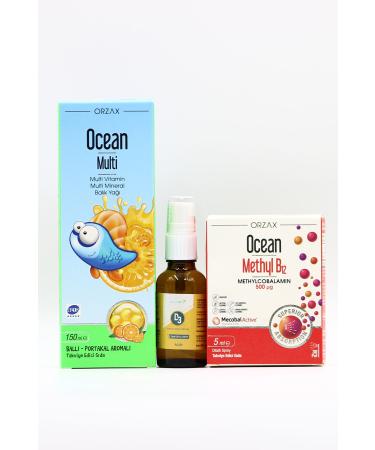 Vitamin and B12 Support Package for Children with Ocean Multi Estellife D3 Ocean Methyl B12 - Buy Online on GoSupps.com