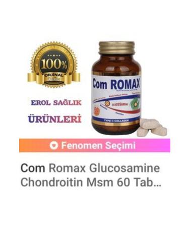 NOVAFACE STD Romax Glucosamine Chondroitin Msm 60 Tablet Classic