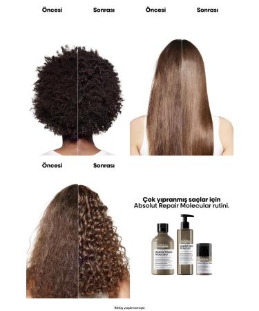 L'oreal Professionnel Absolut Repair Molecular Leave-in Mask for All Damaged Hair 50ml - Buy Online on GoSupps.com