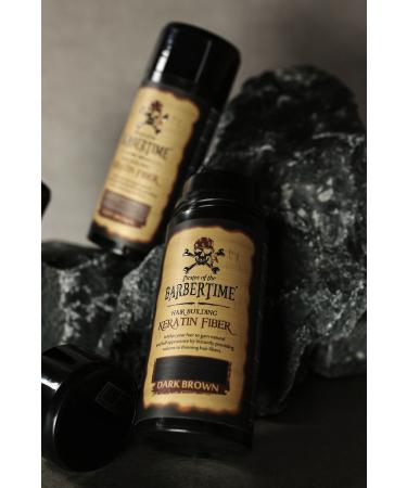 Barbertime Hair Building Keratin Fiber - Keratin Fiber Hair Builder - Hair Cover 21 gr - Buy Online on GoSupps.com