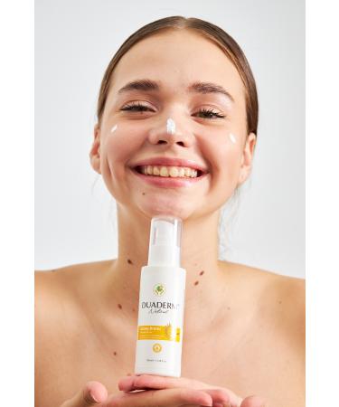 Duaderm Facial Sunscreen That Protects From Rays For All Skin Types - 30spf 100ml KEYO546 - Buy Online on GoSupps.com