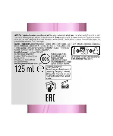 L'oreal Professionnel Serie Expert Liss Unlimited Anti-frizz and Intense Softening Oil - Buy Online on GoSupps.com