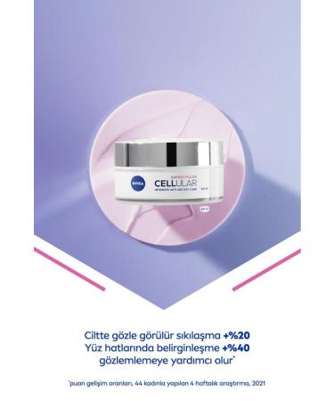 NIVEA Cellular Expert Filler Intensive Anti-Aging Day Care Face Cream 50ml Spf15 Hyaluronic Acid - Buy Online on GoSupps.com