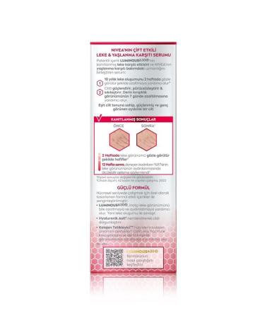 NIVEA Luminous630 Anti-Blemish and Anti-Aging Serum 30ml Collagen Trigger Hyaluronic Acid Firming - Buy Online on GoSupps.com