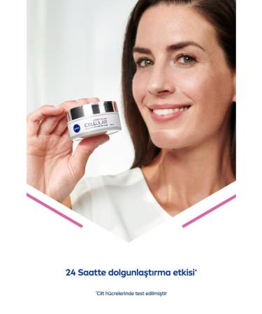 NIVEA Cellular Expert Filler Intensive Anti-Aging Day Care Face Cream 50ml Spf15 Hyaluronic Acid - Buy Online on GoSupps.com